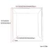 GOCHUSX Acrylic Display Case, Clear Dust Proof Protection Box, Car Model Showcase, Art Exhibition Box, Stackable Shoe Organizer with Lids (Color : Black, Size : 40x50x20cm) view 2