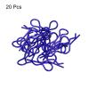 MECCANIXITY 20pcs 30-Degree Angle RC Body Clips Bent Springy R Pins 23x1.2x9.4mm for All 1/8 1/10 Scale Model RC Car Crawler Truck Shell Replacement(Blue) view 3