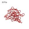 MECCANIXITY 20pcs 30-Degree Angle RC Body Clips Bent Springy R Pins 20x1x6mm for All 1/8 1/10 Scale Model RC Car Crawler Truck Shell Replacement Parts(Red) view 3