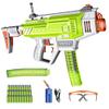 Dart Zone Max Omnia Pro Gen 3 Foam Dart Blaster150 FPS Full Auto Foam Dart Blaster for AdultsElectric Foam BlasterElite Blaster for Ages 14+ with 30 Half Length Darts, Sight, Mags, Stock & Eyewear view 1