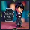 Just Play Wednesday Small 4-inch Collectible Stylized Figure, Series 1, Wednesday, Blind Box Surprise Figurine, Kids Toys for Ages 3 Up view 4
