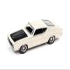 1969 Torino Talladega Wimbledon White with Matt Black Hood Classic Gold Collection Series Limited Edition to 10548 Pieces Worldwide 1/64 Diecast Model Car by Johnny Lightning JLCG028-JLSP222A view 2