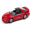 1997 Pontiac Firebird T/A Trans Am WS6 Bright Red with Matt Black Top OK Used Cars Series Limited Edition to 18056 Pieces Worldwide 1/64 Diecast Model Car by Johnny Lightning JLMC028-JLSP194A view 1