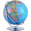 Detailed Dia 16.5-inch/42CM Globe, 720 Rotating World Globe with Sturdy Steel Stand, Earth Globe HD Printed Map Geographic Globe New view 1