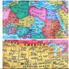 Detailed Dia 16.5-inch/42CM Globe, 720 Rotating World Globe with Sturdy Steel Stand, Earth Globe HD Printed Map Geographic Globe New view 4