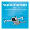 2 Pasang Penggantian Baling-Baling for for Mini 3 Pro Kipas Sayap Ringan dengan Aksesori Drone Obeng (Size : Orange Trim) view 3