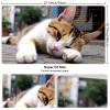 DEGDFSGR for MTG Playmat with Zones 27.5" x 15.74" inches for TCG Playmat Non-Slip Rubber Base Commander Playmat for Magic The Gathering Playmat Iorcana Trading Card Game, Lethargic Cute Cat view 2