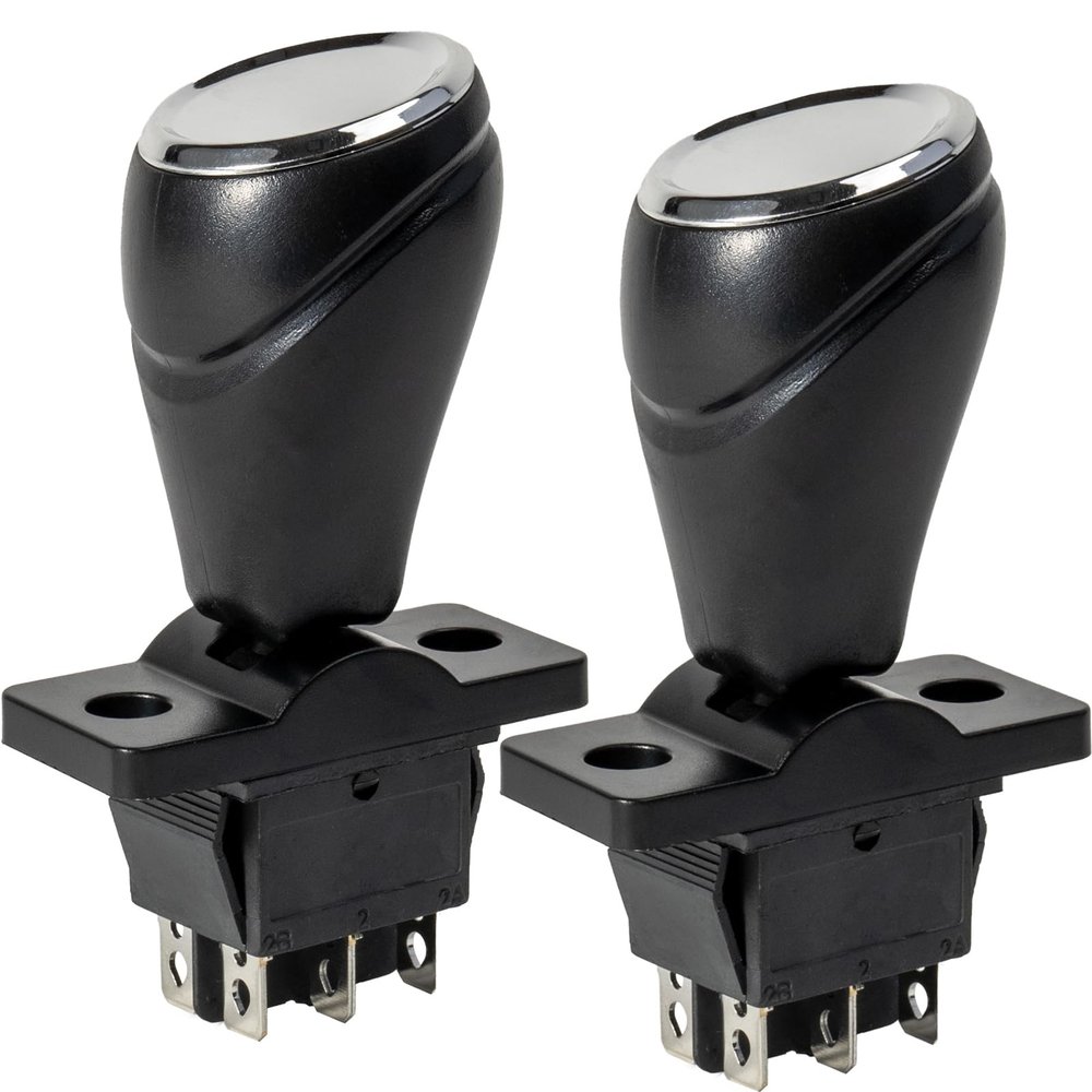 2Pcs weelye Children's Electric Car - Joystick Toy Bumper Car with Forward/Reverse Switch, 360 Rotation, Automatic Reset