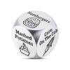 STVK 5 Senses Gift for Him - Valentines Day Gifts for Couples Food Decision Dice Fast Food Dice for Women Men Wife Husband Valentines Day Gift for Him Her 6th Iron Anniversary Wedding Gifts view 1