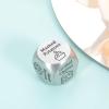 STVK 5 Senses Gift for Him - Valentines Day Gifts for Couples Food Decision Dice Fast Food Dice for Women Men Wife Husband Valentines Day Gift for Him Her 6th Iron Anniversary Wedding Gifts view 3