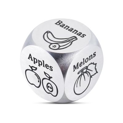 Wife Valentines Day Gifts - Food Decision Dice, Gifts for Husband on Valentines Day, Fruit Dicer, Date Night Gift for Couples, Anniversary Wedding Gift for Husband from Wife, Valentine's Stuff