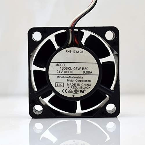 for 24V 40mm NMB 1606KL-05W-B59 Cooling Fan - 0.08A 4010 3-Wire Cooling Fan