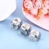 10th Anniversary Tin Gift 3 PCS Anniversary Date Night Gifts for Couples Boyfriend Girlfriend Valentines Day Naughty Dice for Him Her Wedding Engagement Gifts for Wife Husband Bride Groom Gay Lesbian view 2