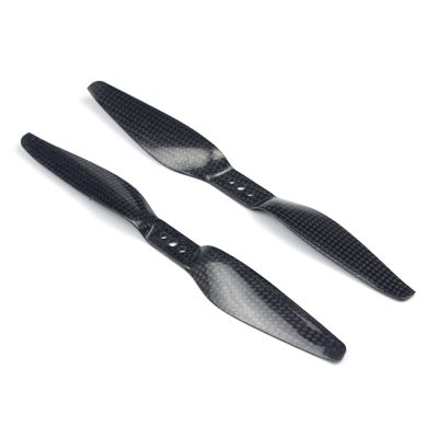 DAYUDDRICAR Drone Propellers, 1 Pair Drone 9055 1055 1155 1255 1355 1455 1555 9-15inch 3K Carbon Fiber CW CCW Propellers Props Blade for RC Multicopter Quadcopter Drone Accessories Part (Color : 1255