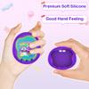 AZURAOKEY Silicone Case Replacement Compatible with Tamagotchi Uni, Anti-Drop Soft Cover for Tamagotchi Uni Accessories Case with Finger Lanyard (Bag Only view 4