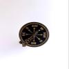 Handmade Antique Brass Kaleidoscope with Compass Design Lid & Leather Case Any Occasion Gift for Kids and Adults view 2