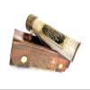 Handmade Antique Gilbert & Sons Engraved Brass Kaleidoscope Fully Functional Scope with Leather Case Collectible Gift for Kids and Adults view 3