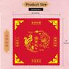 GuoCang ZhuaZhou Mat  Sheet Zhuazhou Set Baby Chinese One Year Old Ceremony Birthday Traditional Baby Gift Kit for Boys Girls (Dragon and Phoenix) view 3