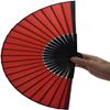 Auto Appearing Fans Magic Tricks Two Fans Set Folded Fan Opened Instantly for Magicians Stage Illusions Gimmicks Mentalism Props (Yellow) (Blue) view 3