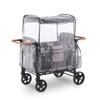 SeedFuture Raincover for W4 Stroller Wagon, Rain Cover Compatible with WONDERFOLD W4, Waterproof, Windproof, Protect from Dust and Snow view 1