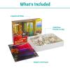 1000 Piece Puzzle for Adults Garden House Puzzles for Adults 1000 Piece Iceberg Cottage Jigsaw Puzzles 1000 Pieces Flower House Puzzle Landscape Painting Puzzles for Adults Teens Seniors view 4