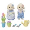 Sylvanian Families - 5736 Brother and Sister Rabbit Flora view 1
