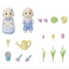 Sylvanian Families - 5736 Brother and Sister Rabbit Flora view 3