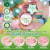 GOGOSO Ball Pit Balls for Toddlers Phthalate-Free BPA-Free Non-Toxic Crush Proof Soft Plastic Play Balls Baby Kids Shape Tent Pool Playhouse Playpen Party Decor, Pink+Green+Gold+Blue+White 100PCS view 2