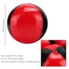 CDQL 3PCS Red Black Juggling Ball Set,PU Leather High End Portable EPS Fine Colloidal Particle Juggling Ball for Beginners view 2