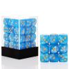 36 of Pack 12MM 6 Sided Dice Set,Pearl Pattern Game MINI Dice Set, 6 Sided Standard Dices for Yahtzee, Bunco or Teaching Math,with Portable Plastic Box(Blue Pearl) view 1