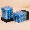 36 of Pack 12MM 6 Sided Dice Set,Pearl Pattern Game MINI Dice Set, 6 Sided Standard Dices for Yahtzee, Bunco or Teaching Math,with Portable Plastic Box(Blue Pearl) view 2