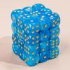 36 of Pack 12MM 6 Sided Dice Set,Pearl Pattern Game MINI Dice Set, 6 Sided Standard Dices for Yahtzee, Bunco or Teaching Math,with Portable Plastic Box(Blue Pearl) view 4