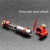 40mm 1/18 RC Shock Absorber Oil Damper Aluminum Threaded Set for FMS 1/18 RC Crawler Upgrade Front & Rear Tele Shocks Accessories view 2
