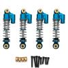 40mm 1/18 RC Shock Absorber Oil Damper Aluminum Threaded Set for FMS 1/18 RC Crawler Upgrade Front & Rear Tele Shocks Accessories view 1