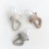 Avee & Co Silicone Teething Pacifier and Fresh Fruit Feeder, Baby Pacifier for Teething, Toddler Teething Toy (Grey) view 3