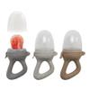 Avee & Co Silicone Teething Pacifier and Fresh Fruit Feeder, Baby Pacifier for Teething, Toddler Teething Toy (Grey) view 4