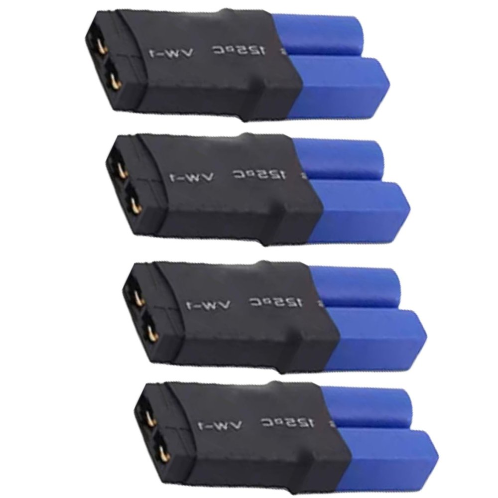 AFDHGS 4pcs EC5 to Traxxas ESC/Charger Adapters for Zee Batteries