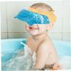 FAVOMOTO 3pcs Shampoo Hat Bath Accessory for Hair Washing Shower Cap Cartoon Design Lightweight and Easy to Boys and Girls view 3