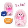 Curlimals Arctic Glow - Sia The Seal - Interactive Plush view 4