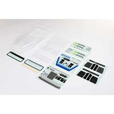 Axial Jeep CJ-7 Body Set, Clear: SCX10 III, AXI230057