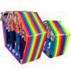 EvikoO 2PCS Outdoor Carnival Activity Teamwork Games Playing Run Mat, 4-20M Rugged | Durable | Waterproof Oxford Cloth Game Rolling Running Mat (Size : Adult-11M//36FT) view 1
