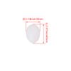 Plastic White Solid Fake Dummy Egg for Pack of 10 view 4