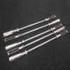 VERBANA Airplane Part, 10 pcs RC Model Airplane M2 Clevis D1.6 Steel Wire tie Rod Kit Spare Part for RC Model Airplane Plane Accessories Part (Color : L120mm) view 1