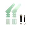 DAYUDDRICAR 2 PCS RC Airplane Glass Fiber Board Plug-in Rocker Arm Linkage Connecter M3 Ball Link Joint Kit with Screw Kit for 20~50CC RC Airplane Model Accessories view 2