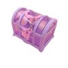 efdyn Children's Makeup Box, Toy Box, Treasure Box, Playhouse, Small Toy Jewelry Box, Jewelry Box, Little Girl's Dressing Box Purple view 1