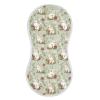 KEIGE 1Pc Woodland Bunny Rabbit Burp Cloth,Unisex Large Absorbent Soft Cotton Muslin Burping Cloths for Newborn Boys Girls,11x22in,A111988 view 1