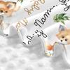 Custom Baby Car Seat Covers with Name Personalized Car Seat Canopy Covers for Newborn Fox Nursing Breastfeeding Cover Infant CarSeat Canopies for Babies Minky Baby Blanket view 4