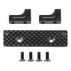 Aluminum+Carbon Fiber Servo Mount+Carbon Skid Plate Set for Axial Capra 1.9 UTB AXI03004 1:10 RC Car, RC Car Upgrade Parts Replacement view 4