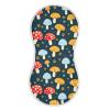 KEIGE 4Pcs Mushroom Burp Cloth,Unisex Large Absorbent Soft Cotton Muslin Burping Cloths for Newborn Boys Girls,11x22in,A111931 view 3