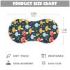 KEIGE 4Pcs Mushroom Burp Cloth,Unisex Large Absorbent Soft Cotton Muslin Burping Cloths for Newborn Boys Girls,11x22in,A111931 view 4